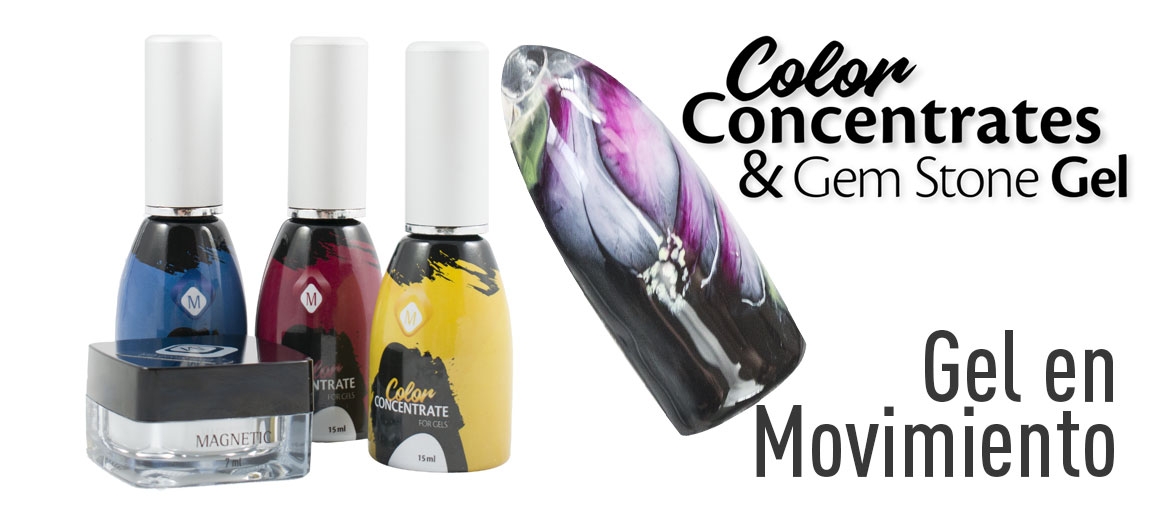 Gel en movimiento con Color Concentrate